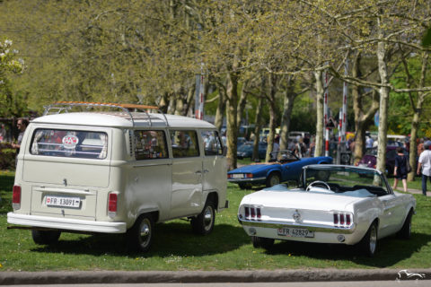 VW T1 & Ford Mustang