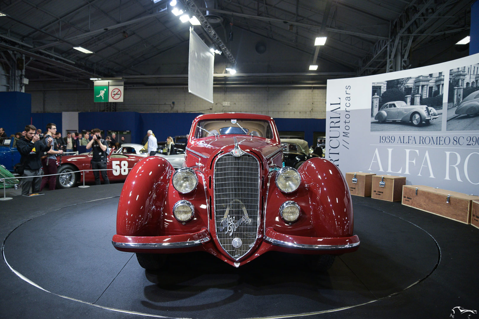 1939 ALFA ROMEO 8C 2900B TOURING BERLINETTA