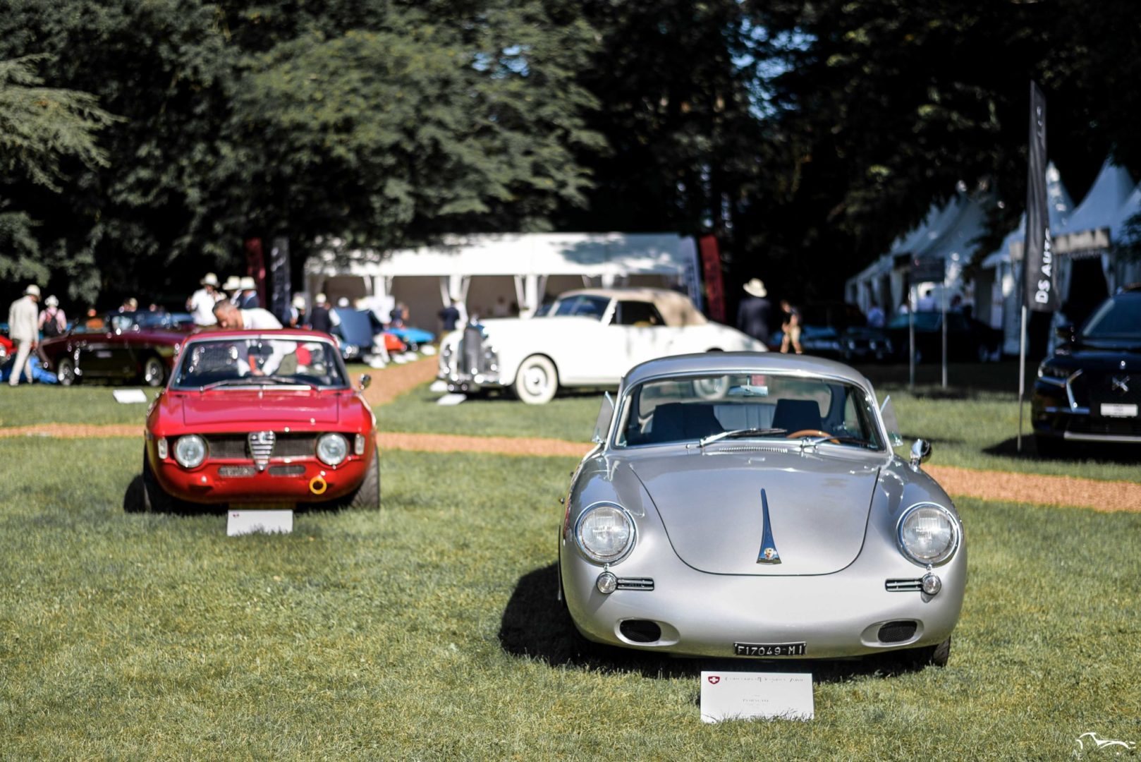 Alfa Romeo Giulia Sprint GTA & Porsche 356C SC 95