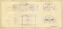 Dino car blueprint