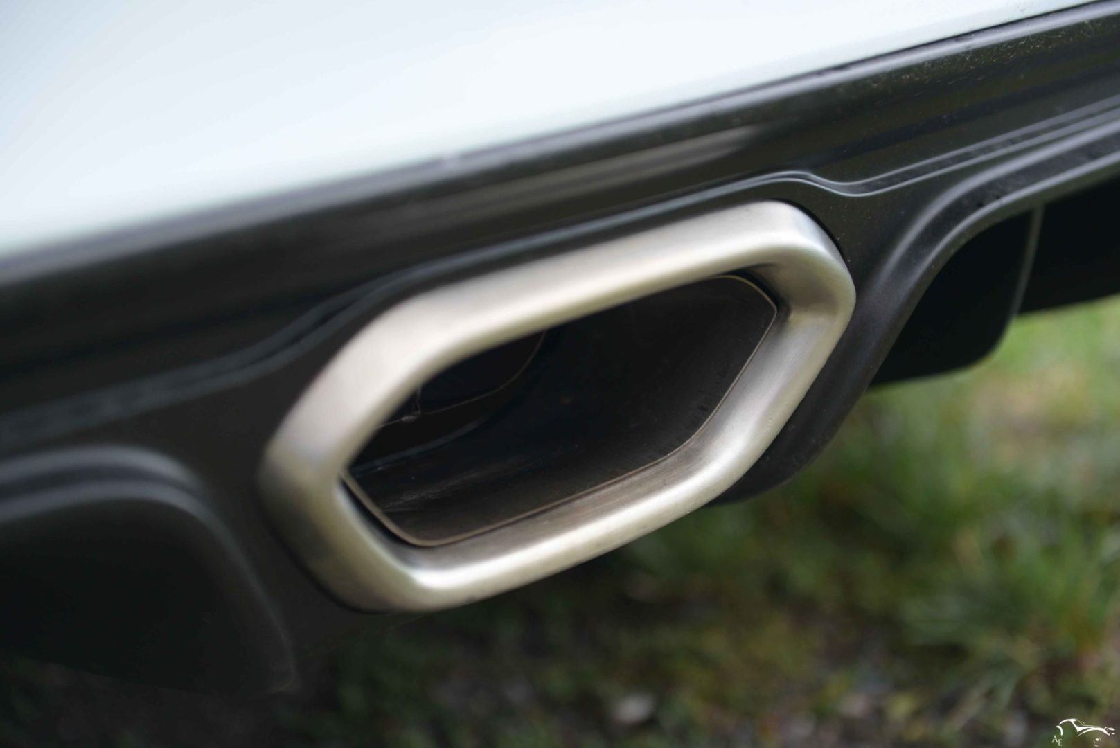 Alpine A110S Exhaust Detail
