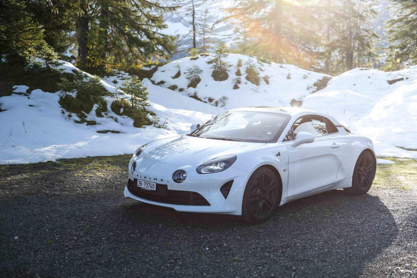 Alpine A110S, Col de la Croix, Switzerland