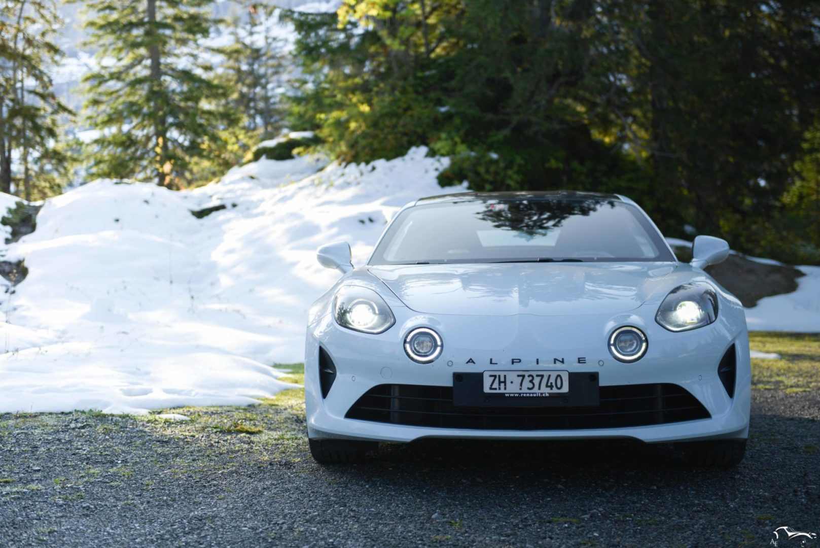 Alpine A110S, Col de la Croix, Switzerland