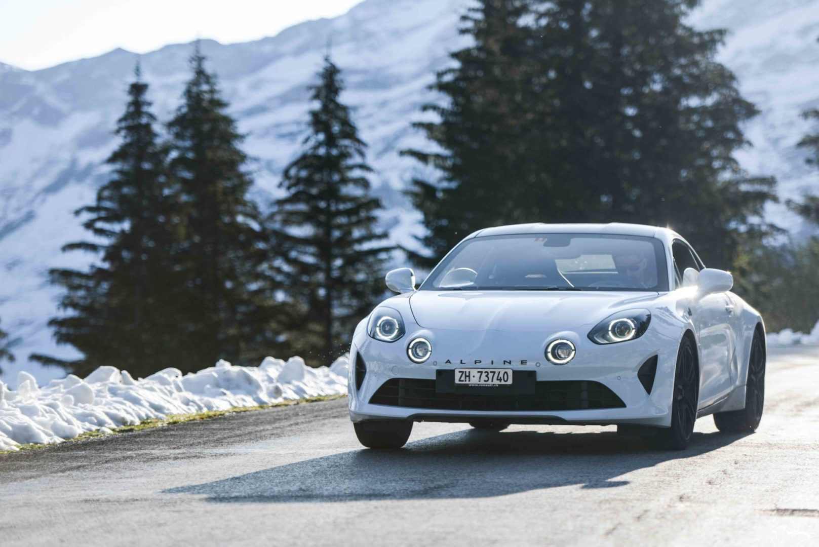 Alpine A110S, Col de la Croix, Switzerland