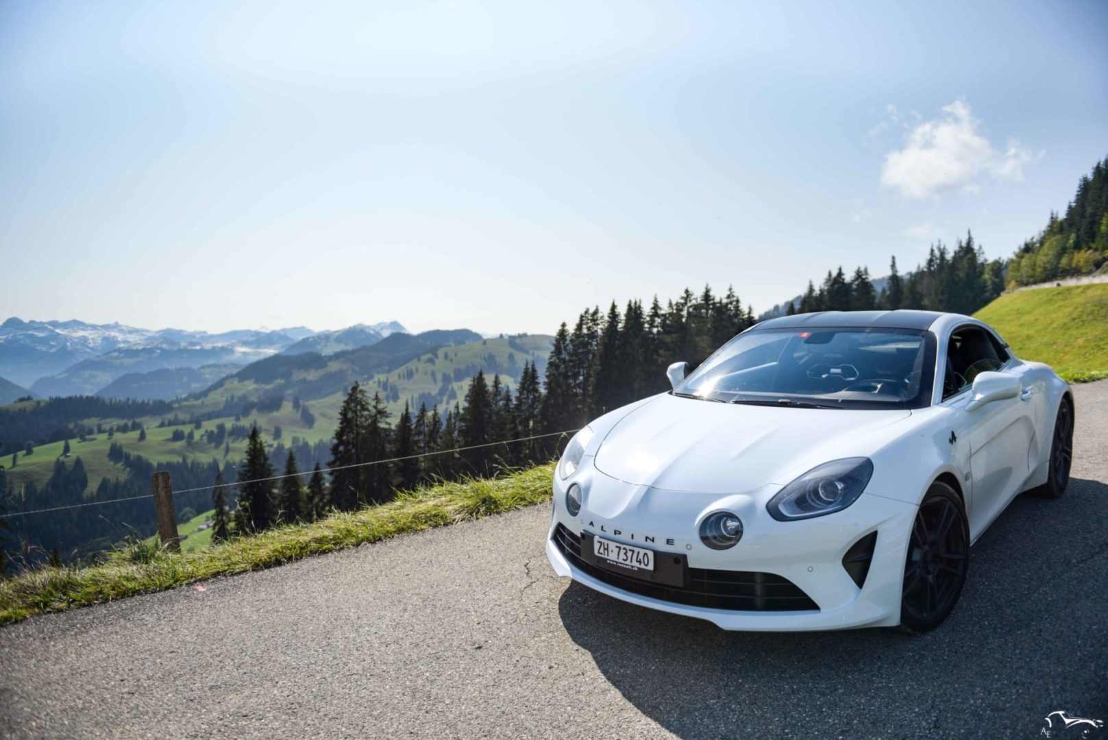 Alpine A110S, Jaun, Switzerland