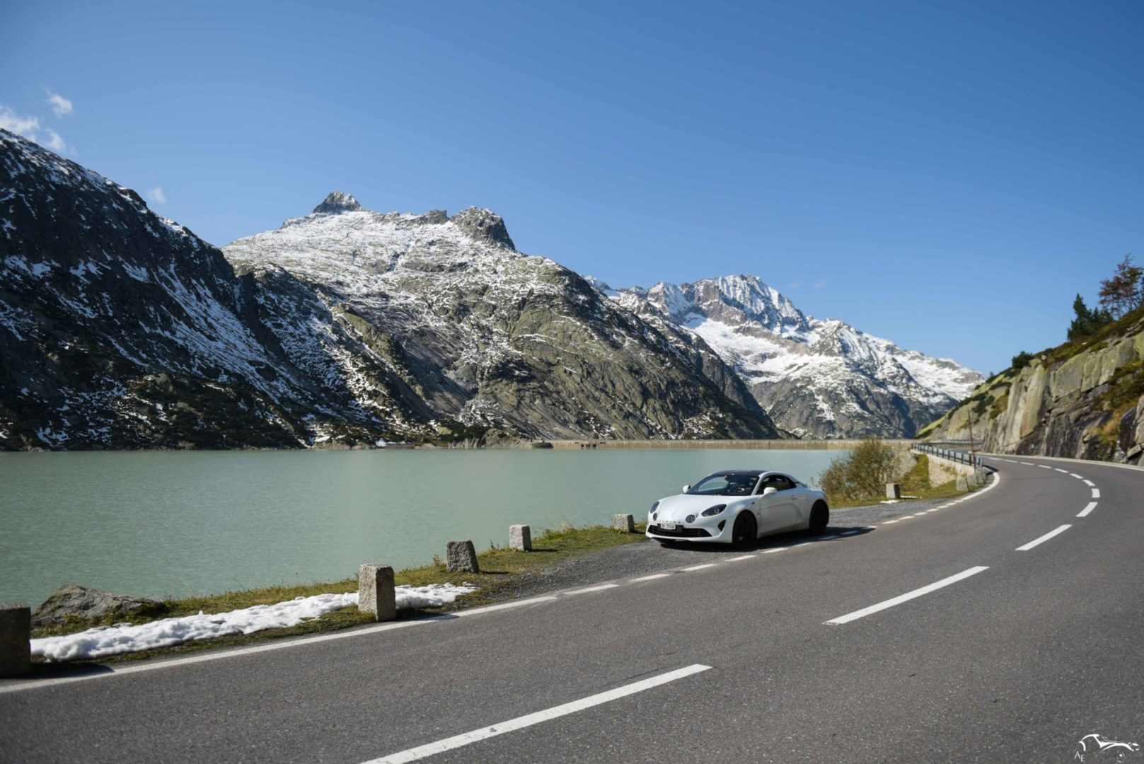 Alpine A110S, Grimsel, Switzerland