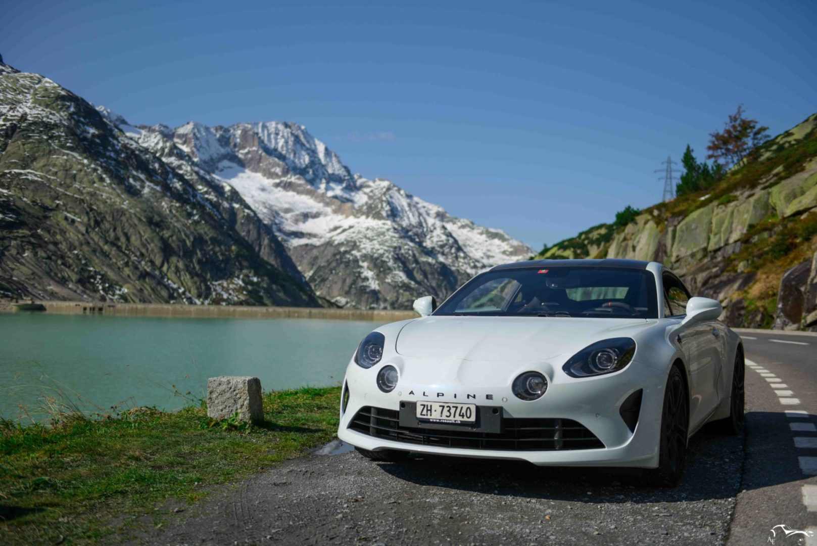 Alpine A110S, Grimsel, Switzerland