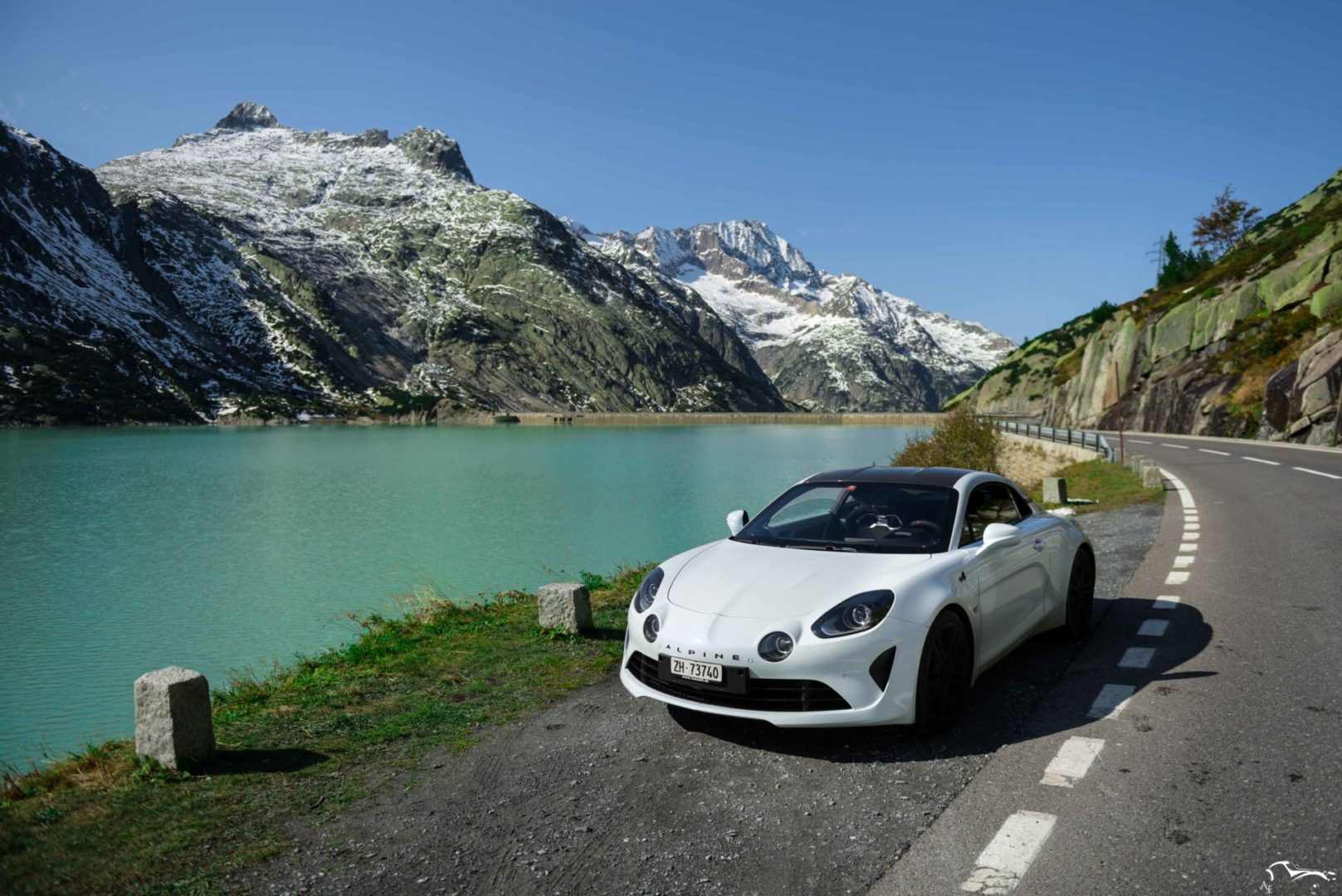 Alpine A110S, Grimsel, Switzerland