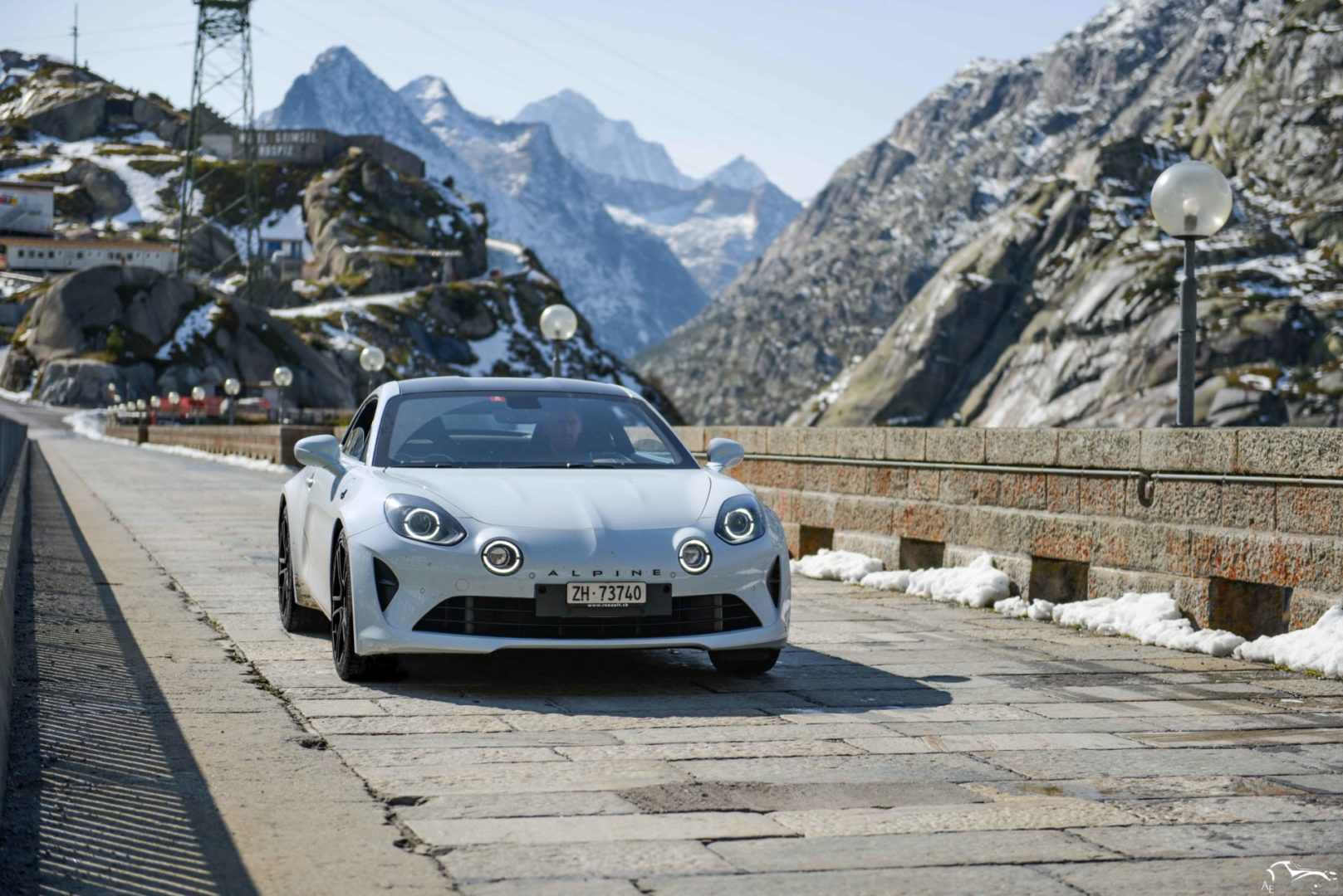 Alpine A110S, Grimsel, Switzerland