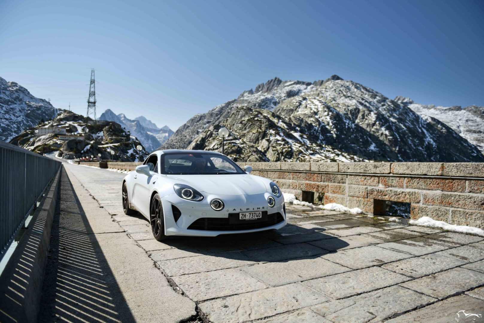 Alpine A110S, Grimsel, Switzerland