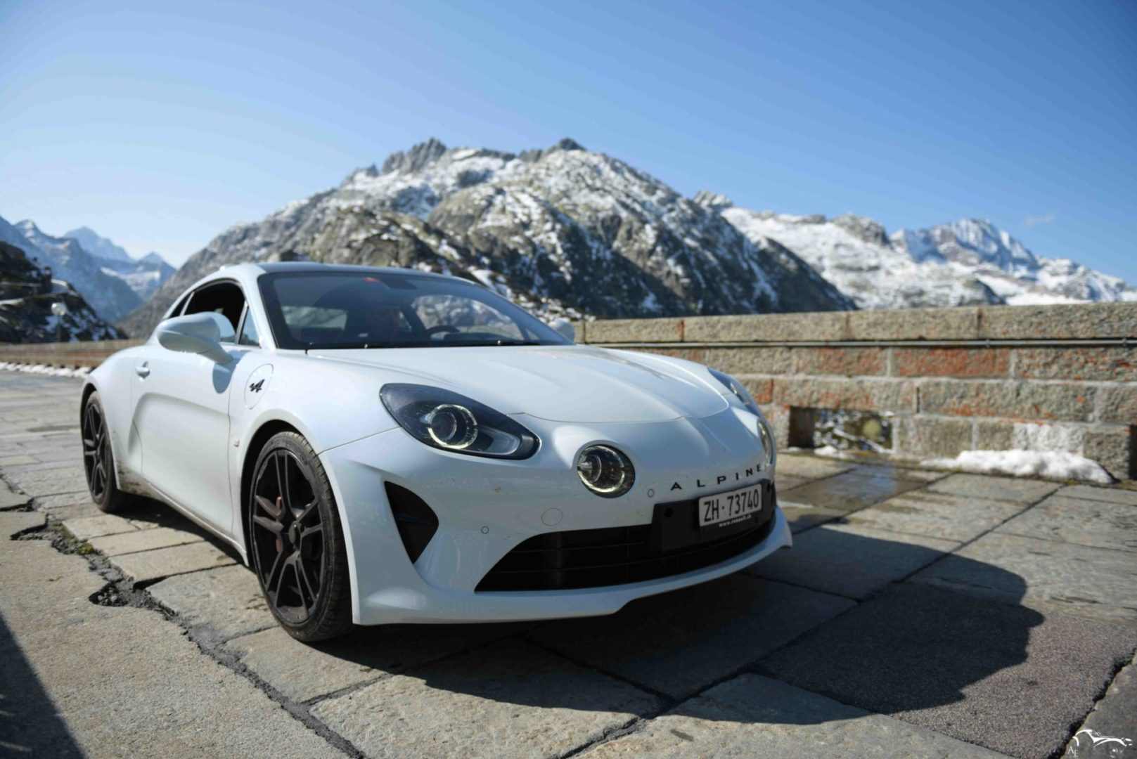 Alpine A110S, Grimsel, Switzerland