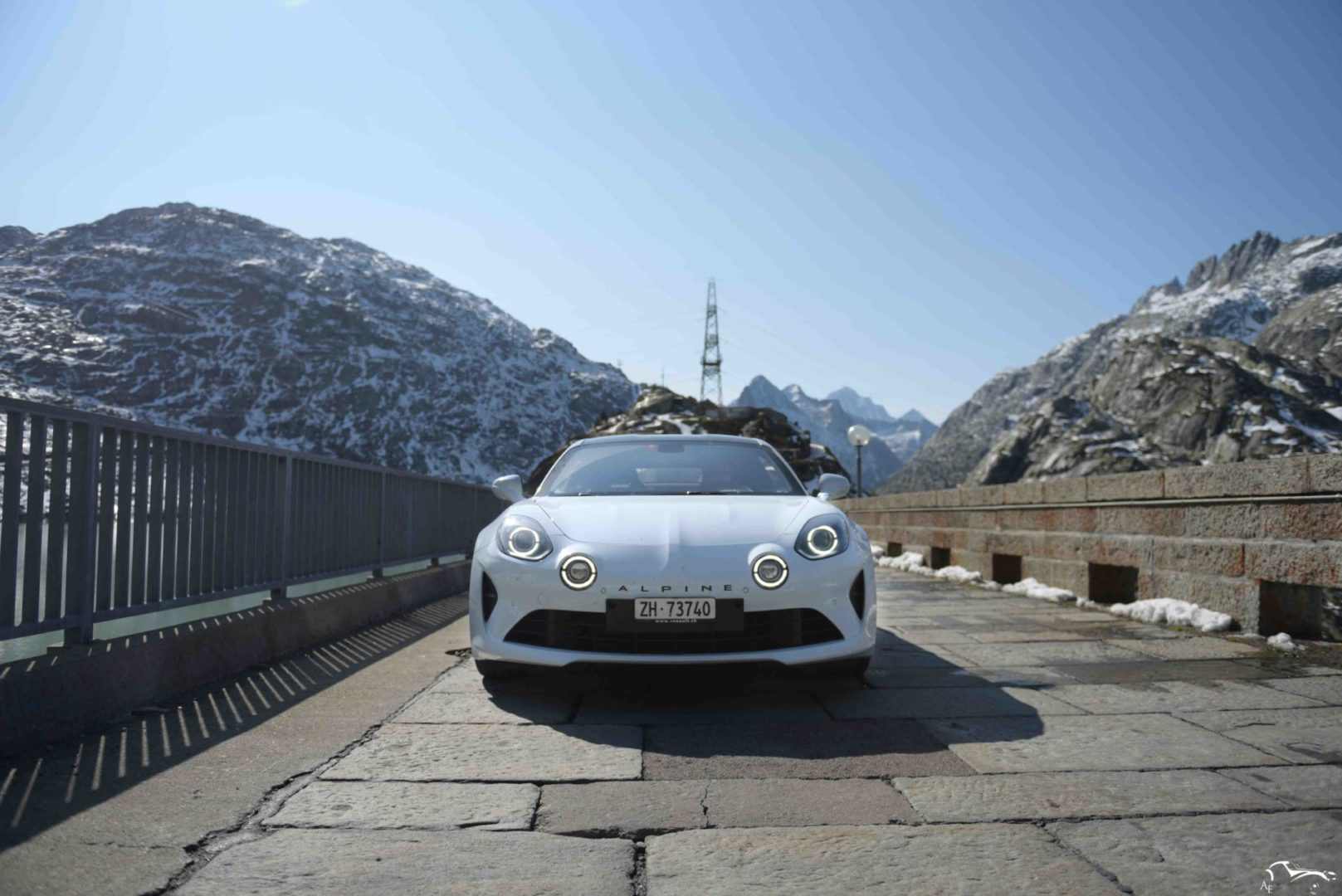 Alpine A110S, Grimsel, Switzerland