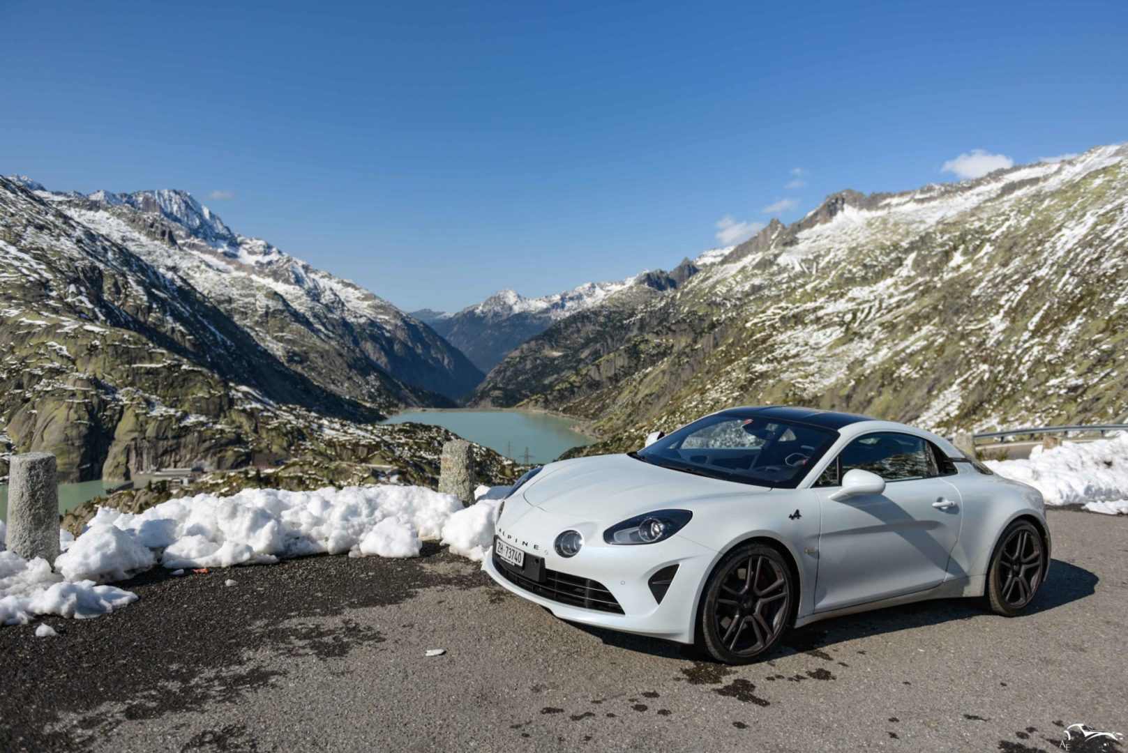 Alpine A110S, Grimsel, Switzerland