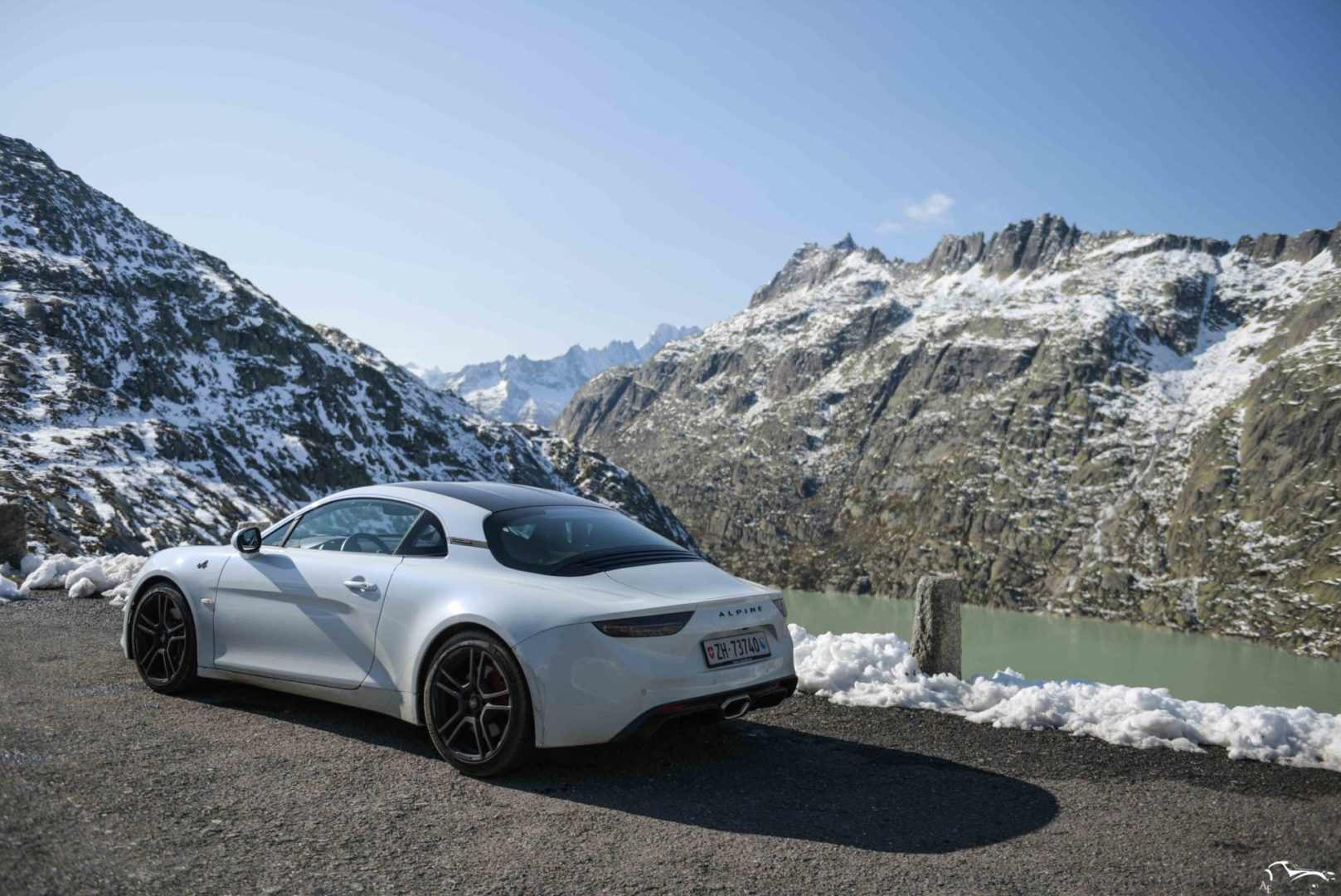 Alpine A110S, Grimsel, Switzerland