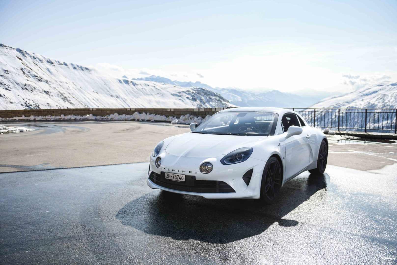 Alpine A110S, Furka, Switzerland