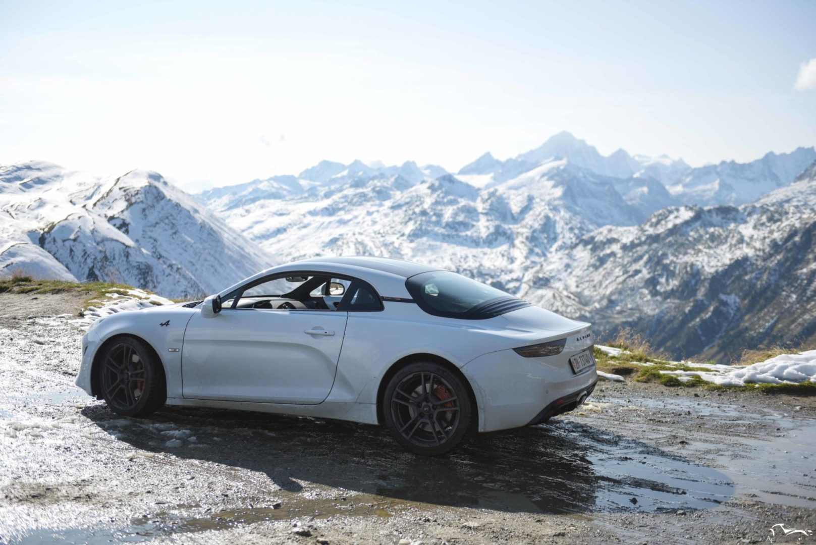 Alpine A110S, Furka, Switzerland