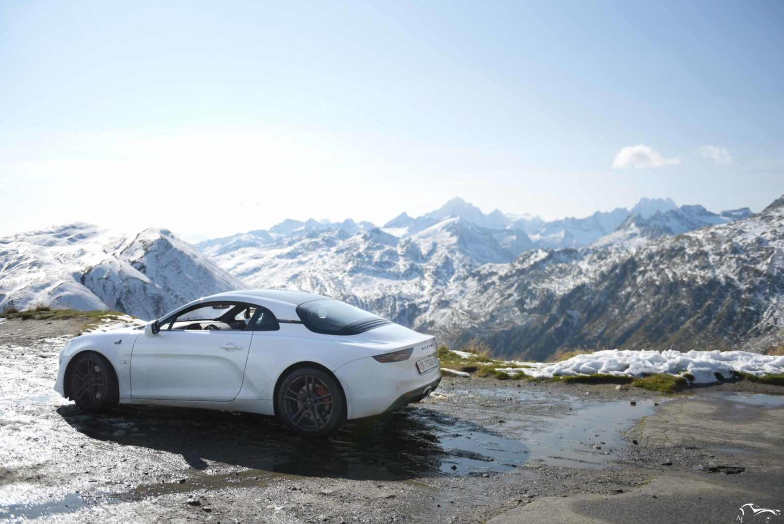 Alpine A110S, Furka, Switzerland