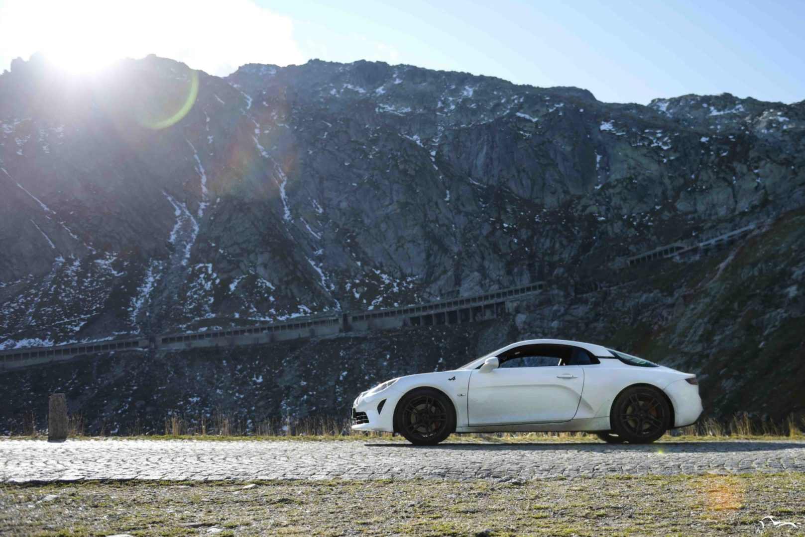 Alpine A110S, Old Gotthard, Switzerland