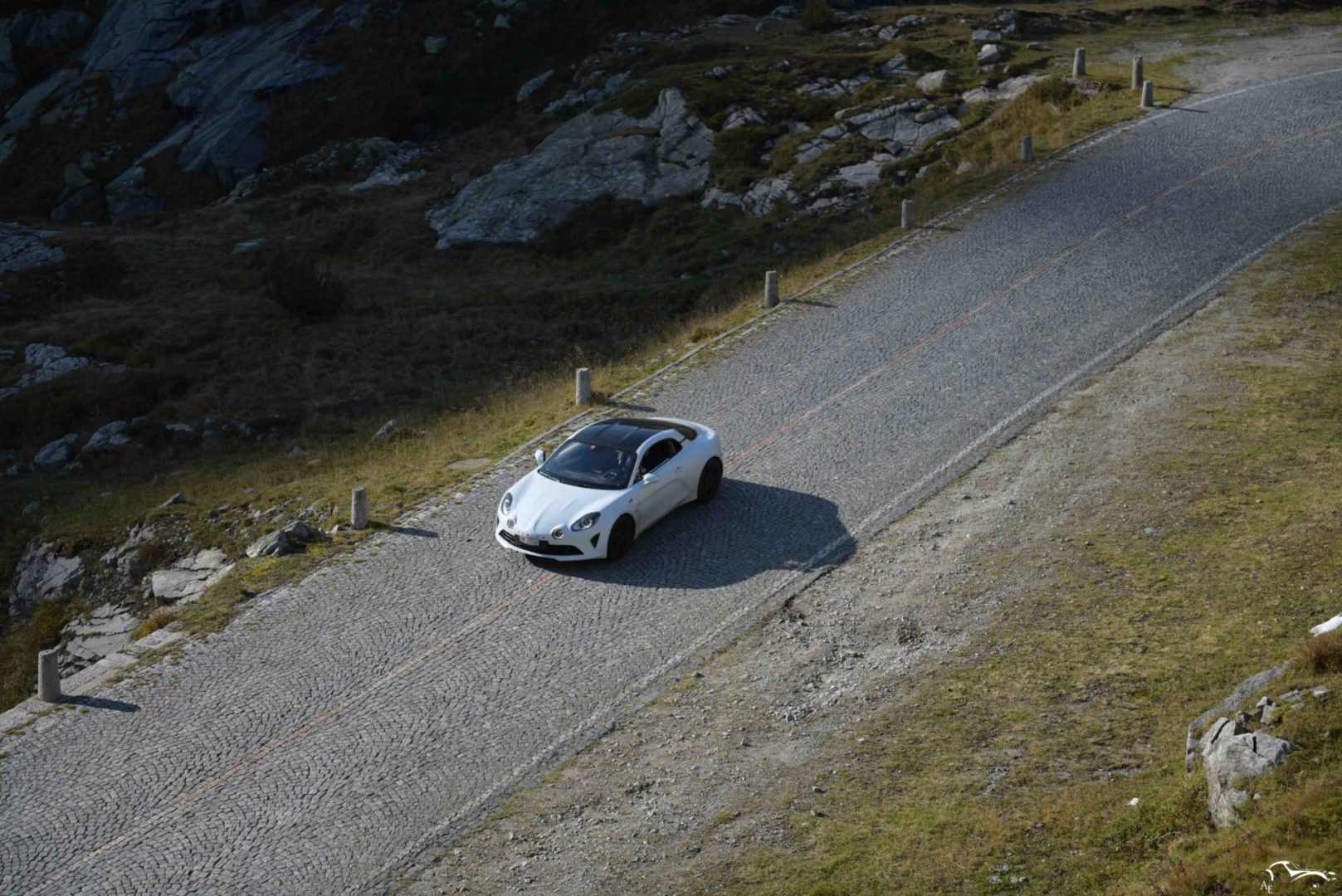 Alpine A110S, Old Gotthard, Switzerland