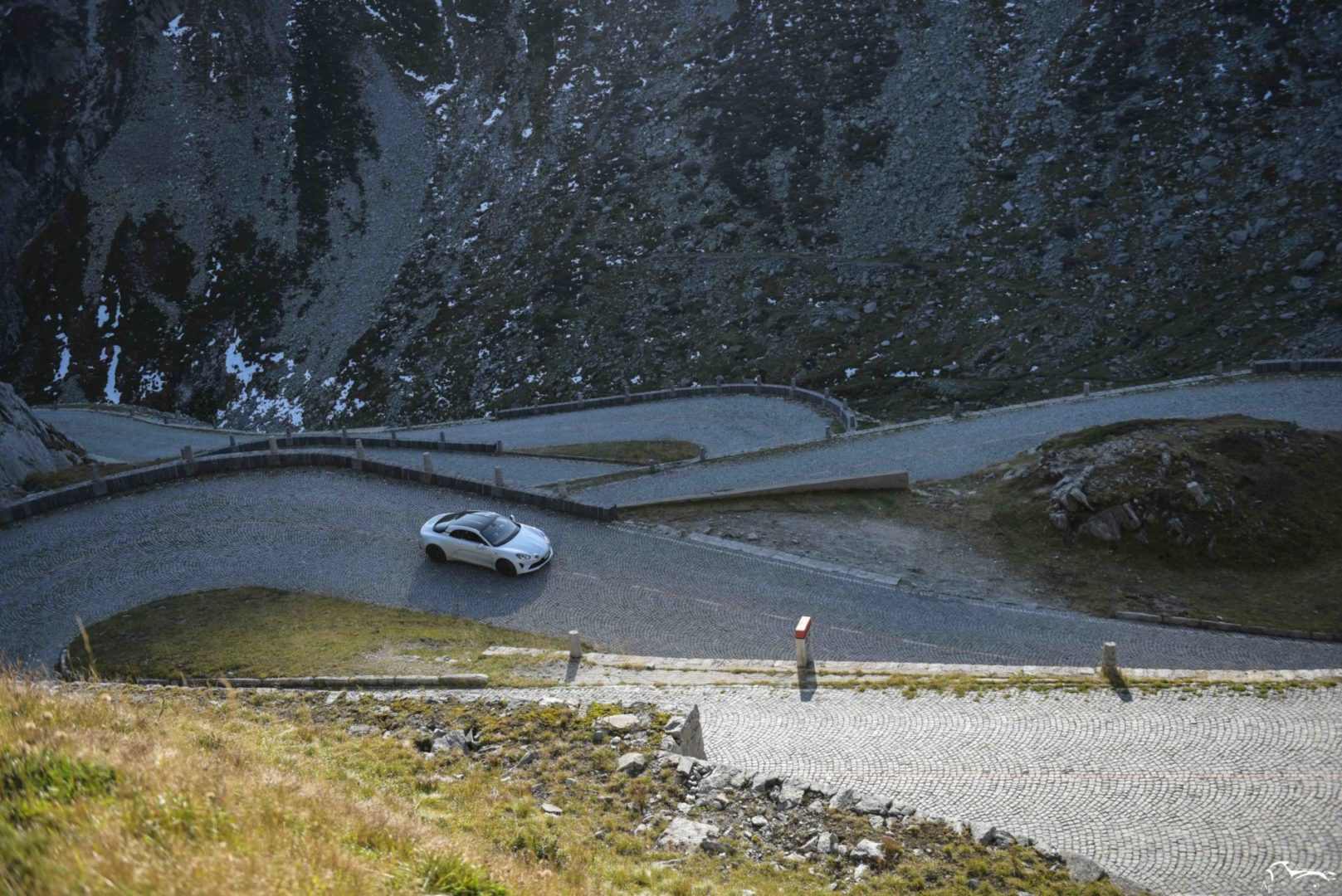 Alpine A110S, Old Gotthard, Switzerland