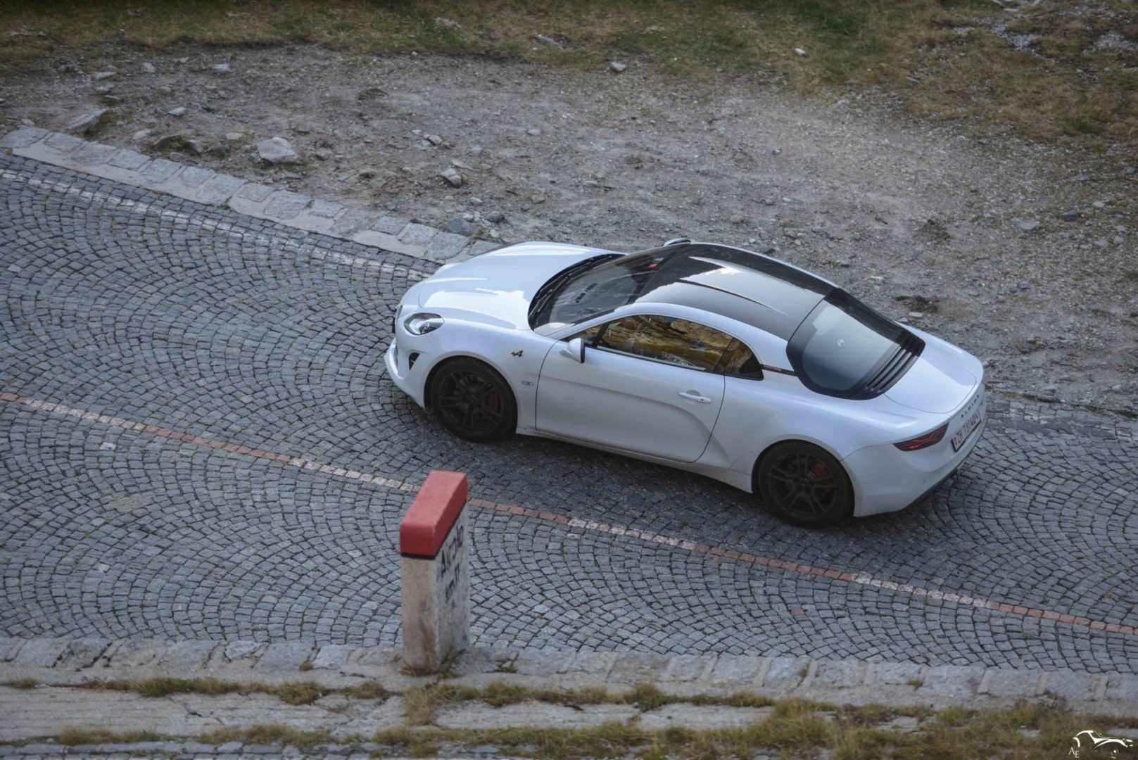 Alpine A110S, Old Gotthard, Switzerland
