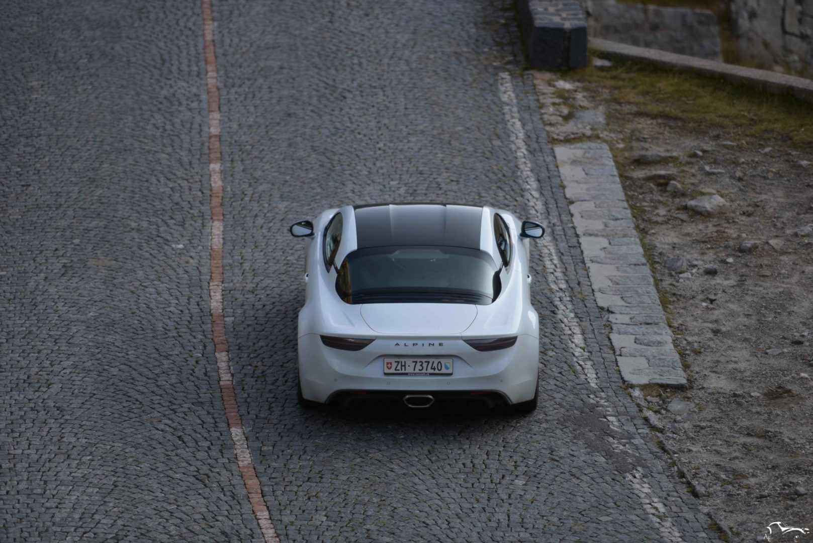 Alpine A110S, Old Gotthard, Switzerland
