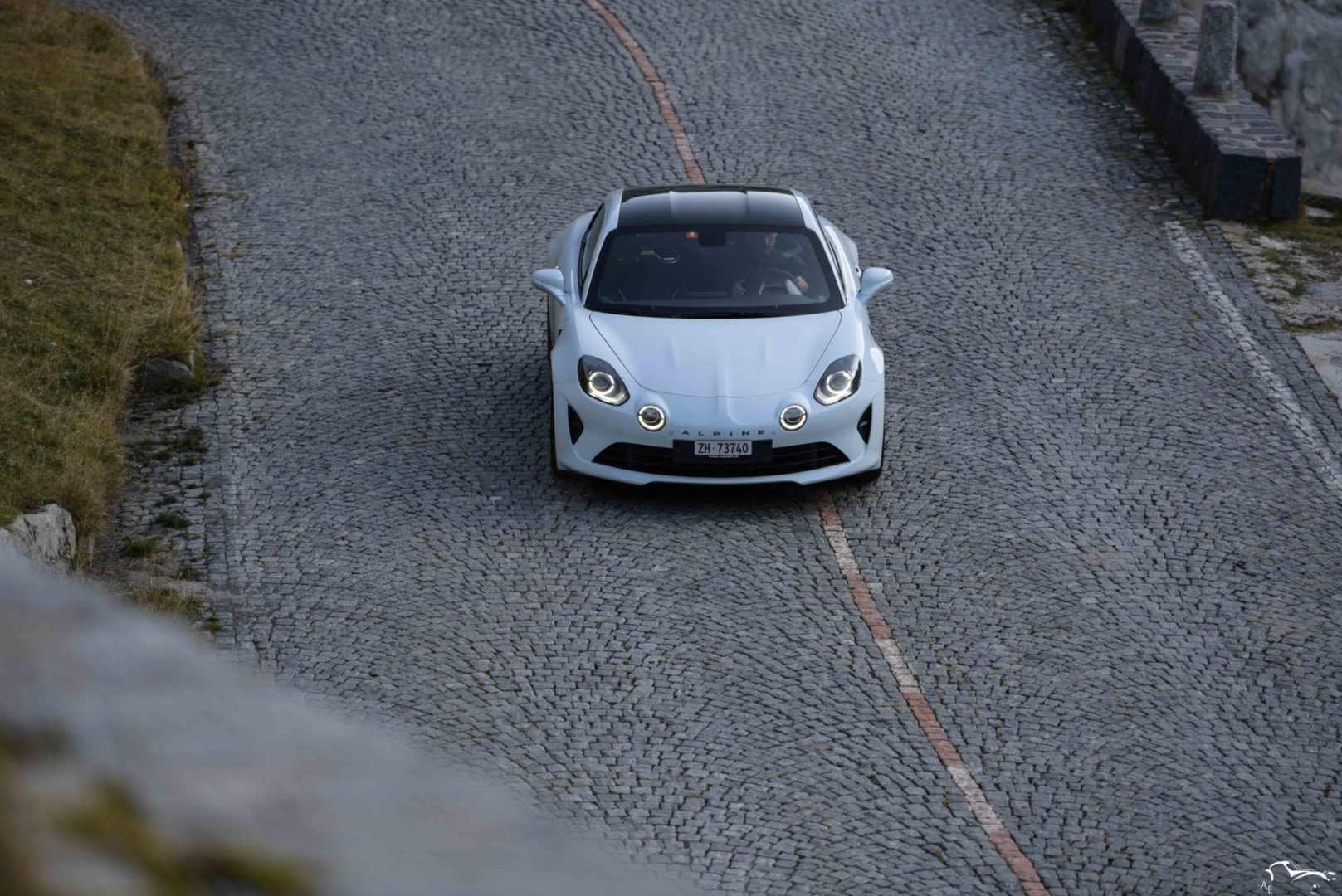 Alpine A110S, Old Gotthard, Switzerland