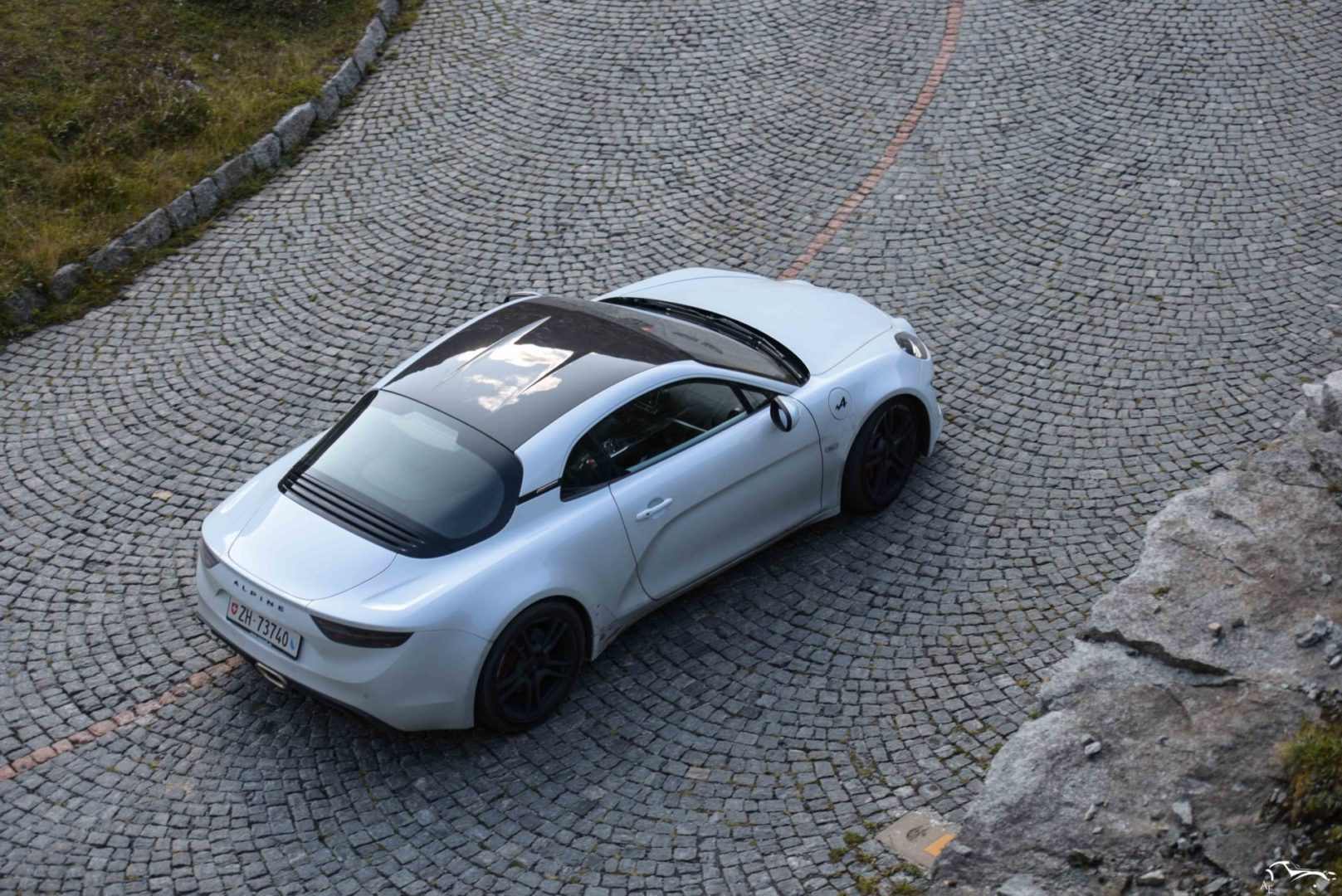 Alpine A110S, Old Gotthard, Switzerland