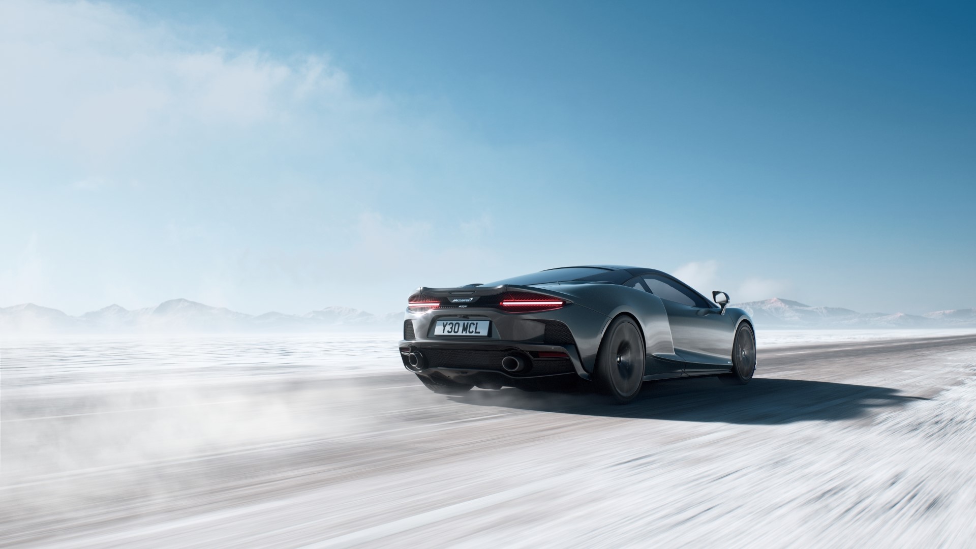 2024 McLaren GTS gains 15 HP and sheds 15 kilos 3 2024 McLaren GTS driving 3/4 rear view