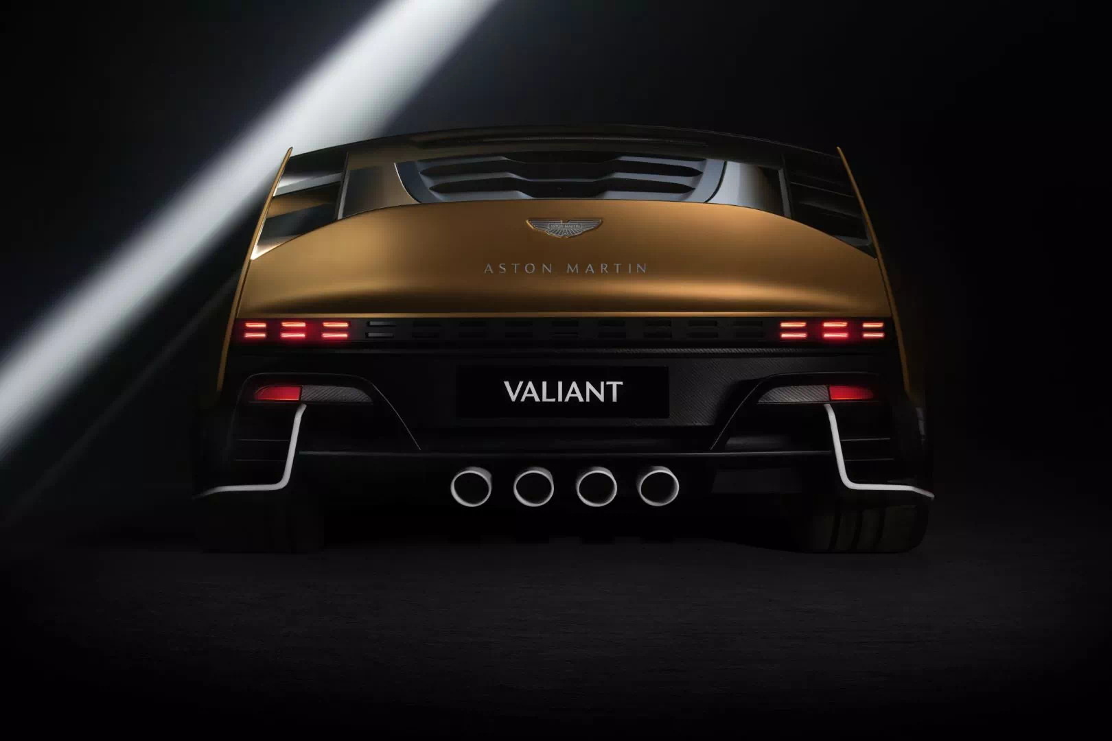 Aston Martin Valiant: V12, manual gearbox, what else? 3 2024 Aston Martin Valiant rear view