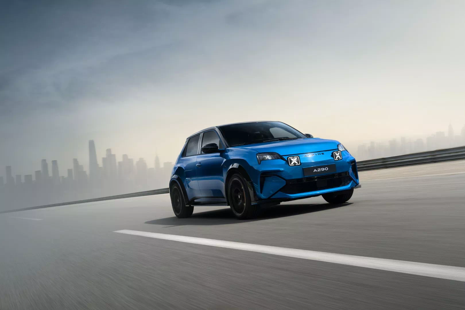 Alpine presents the Alpine A290, first French EV hot hatch 7 Alpine A290 GTS Alpine Vision Blue
