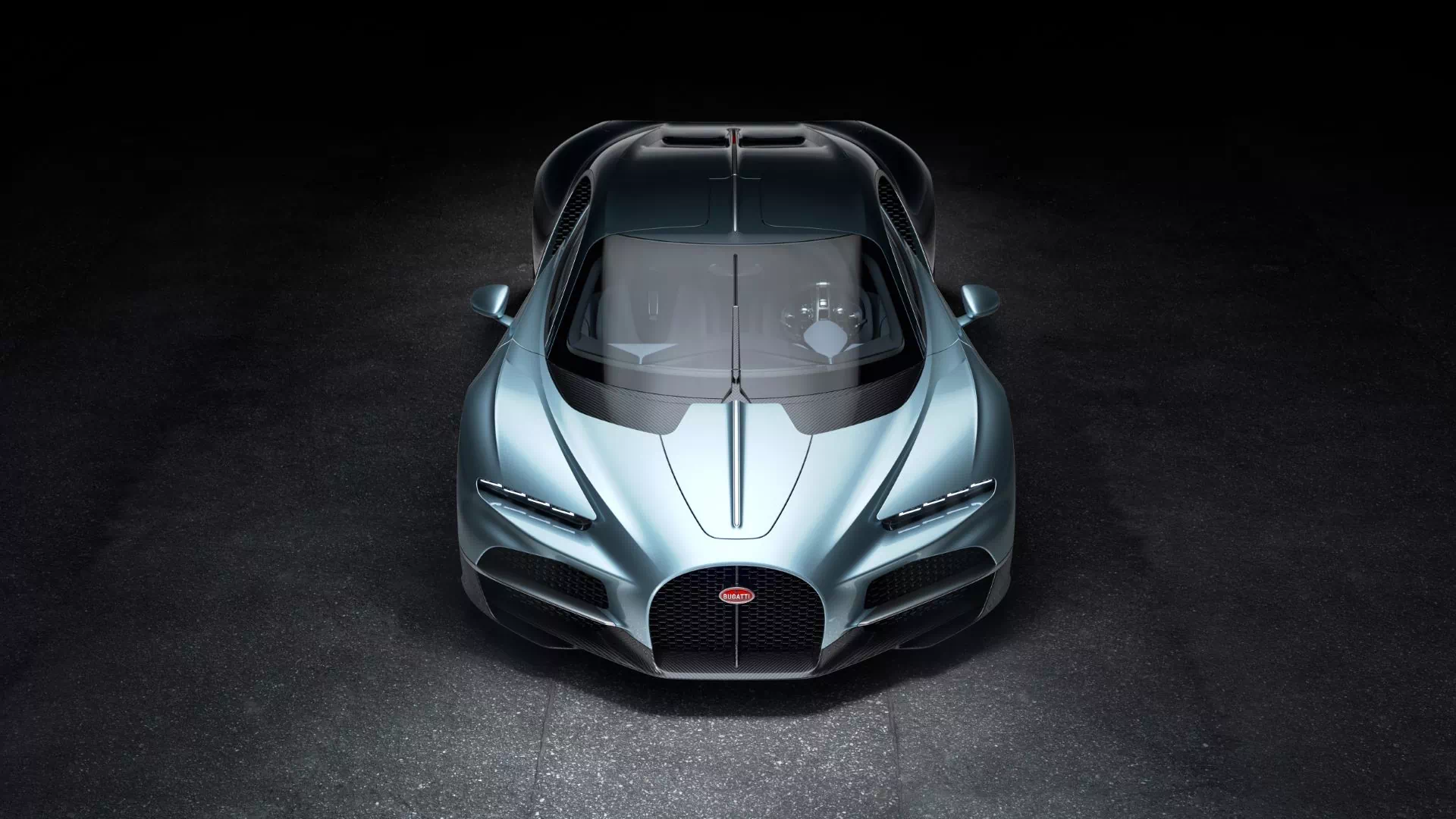 Bugatti Tourbillon exterior top
