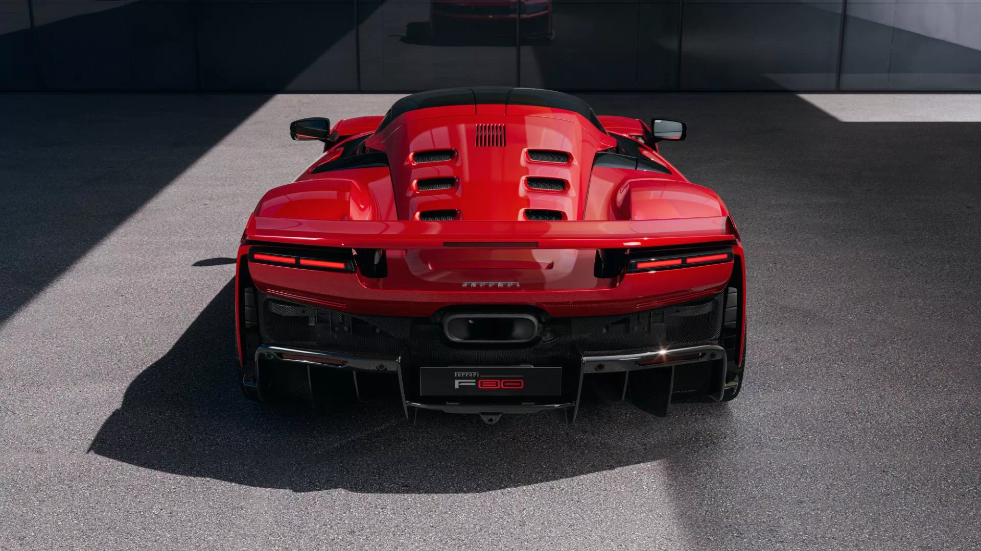 Ferrari F80 rear view