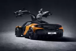 McLaren W1 rear view