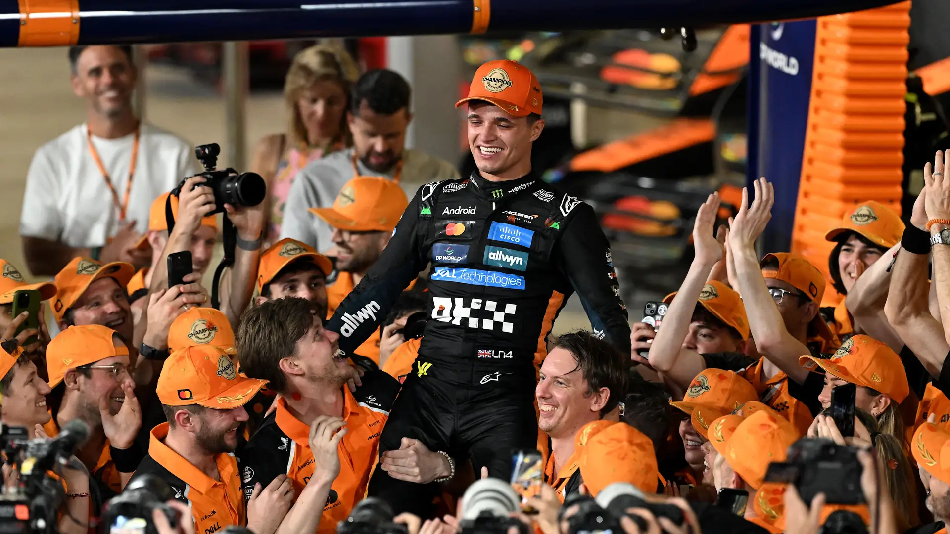 2025 Formula 1 standings 2 2025 Formula 1 standings
Norris World Champion