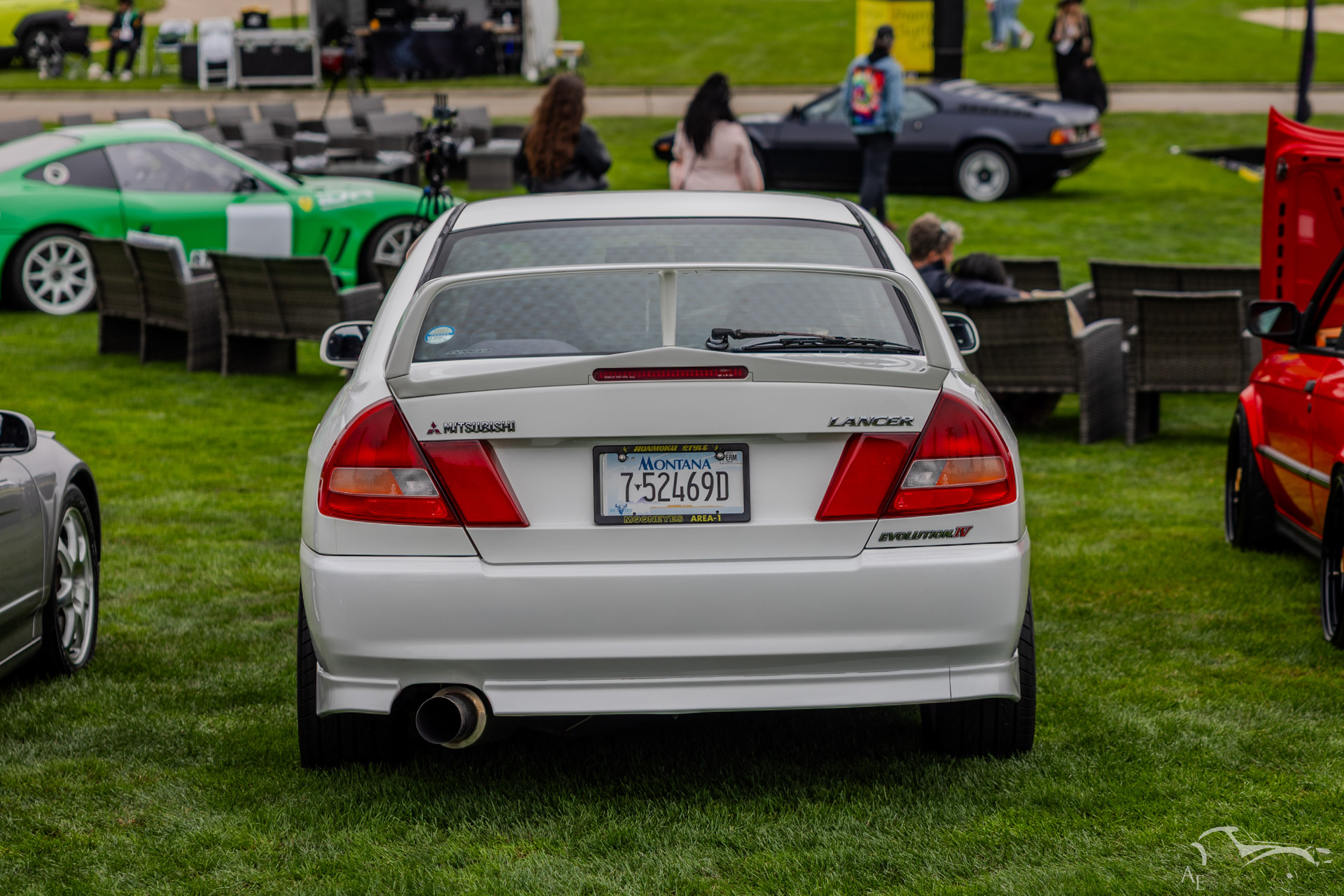Paddock Monterey 2025 - Mitsubish Lancer Evo IV