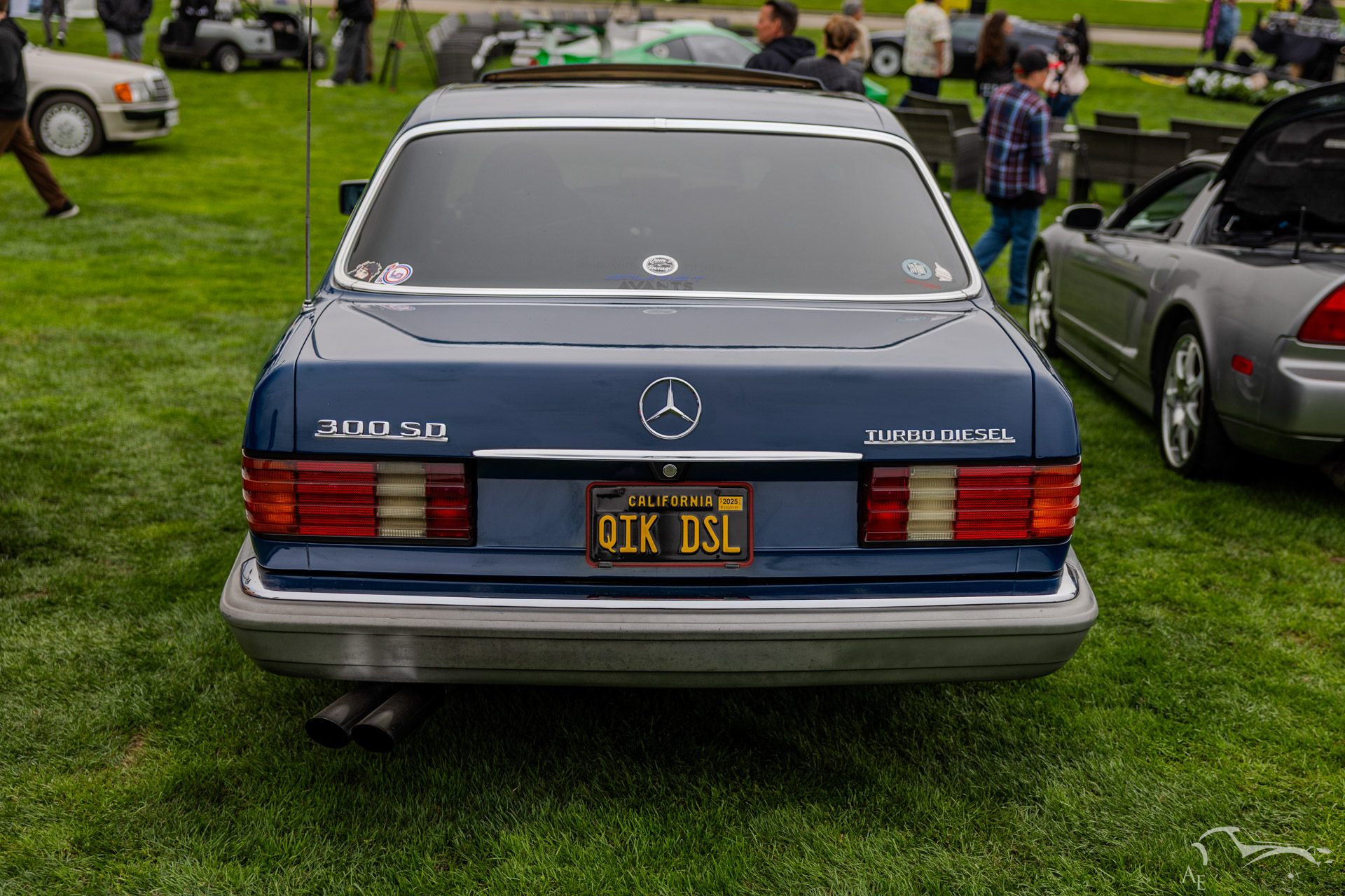 Paddock Monterey 2025 - Mercedes-Benz W126 300 SD
