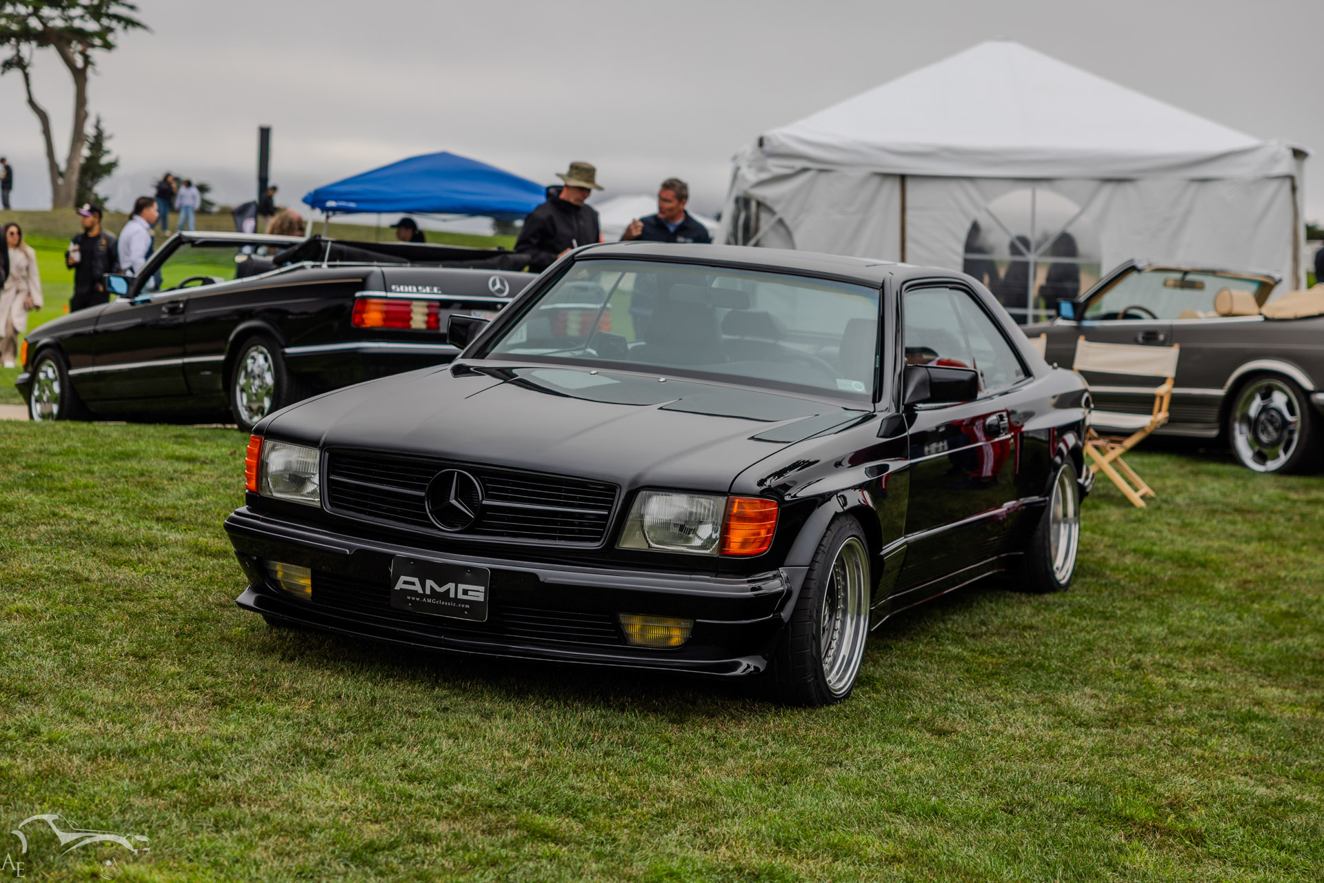 Paddock Monterey 2025 - Mercedes-Benz C126 560 SEC AMG Widebody