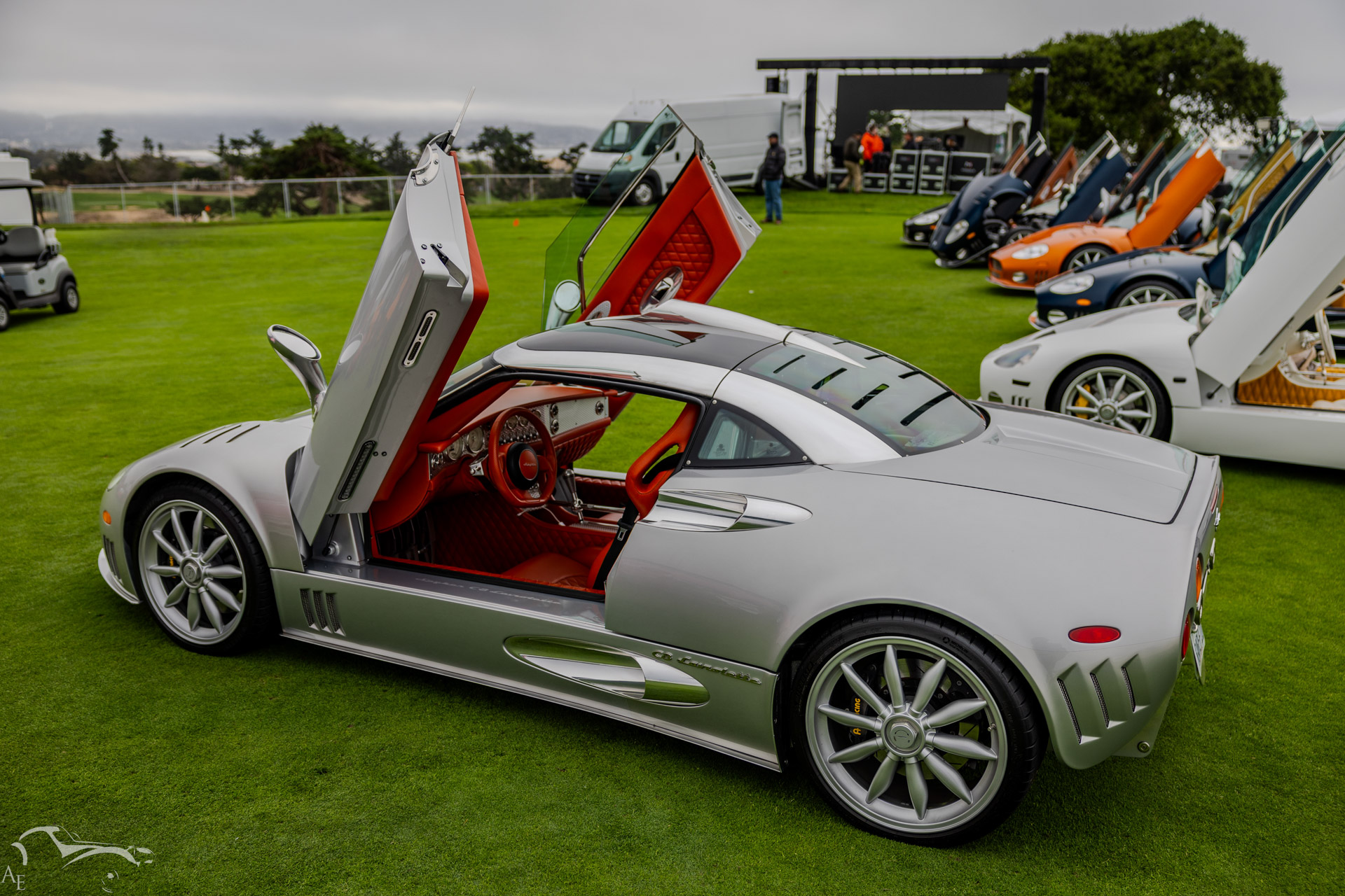 Paddock Monterey 2025 - Spyker C8 Laviolette