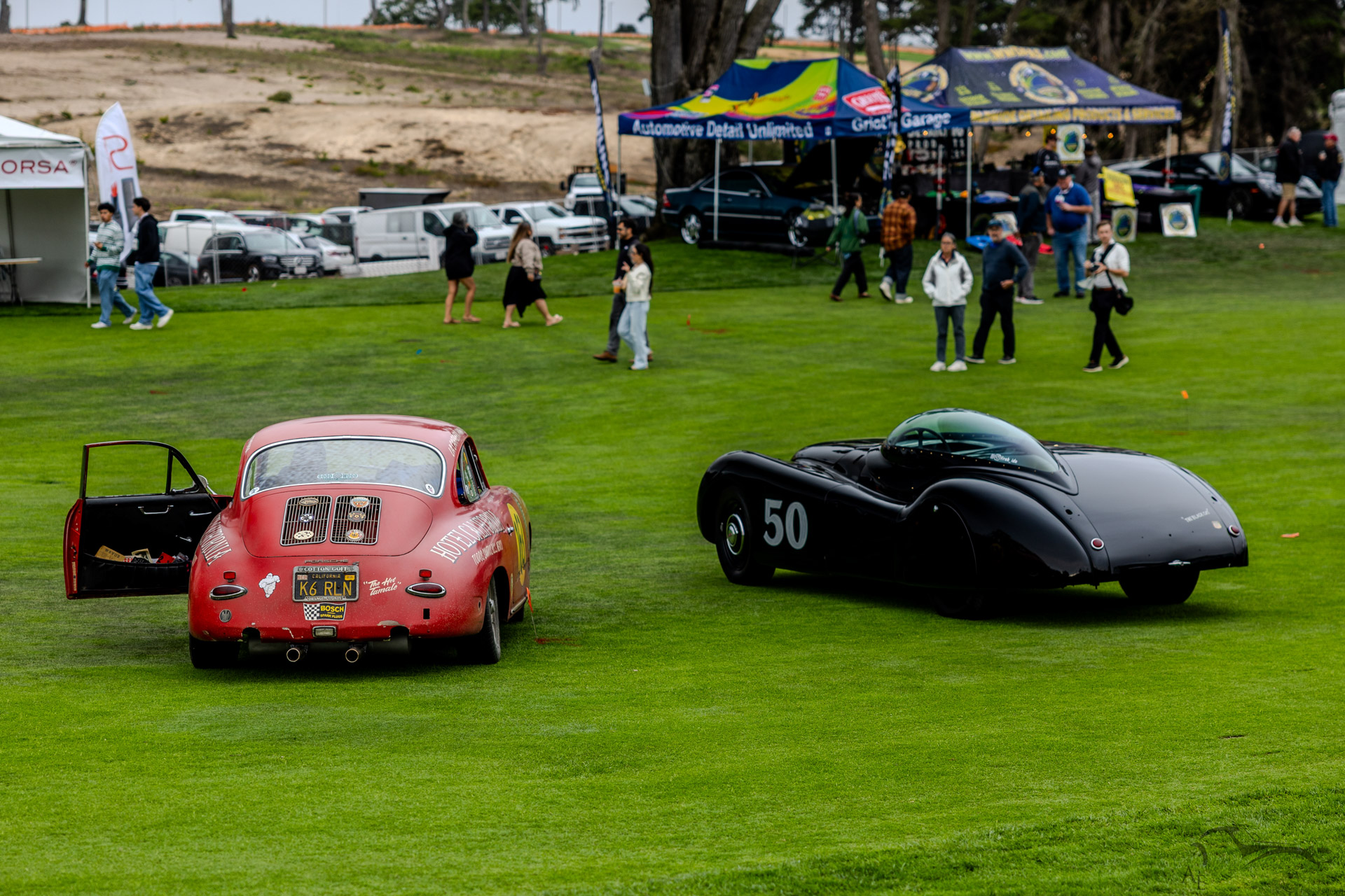 Paddock Monterey 2025 - Jaguar XK 120 Black Cat Custom by Rob Ida