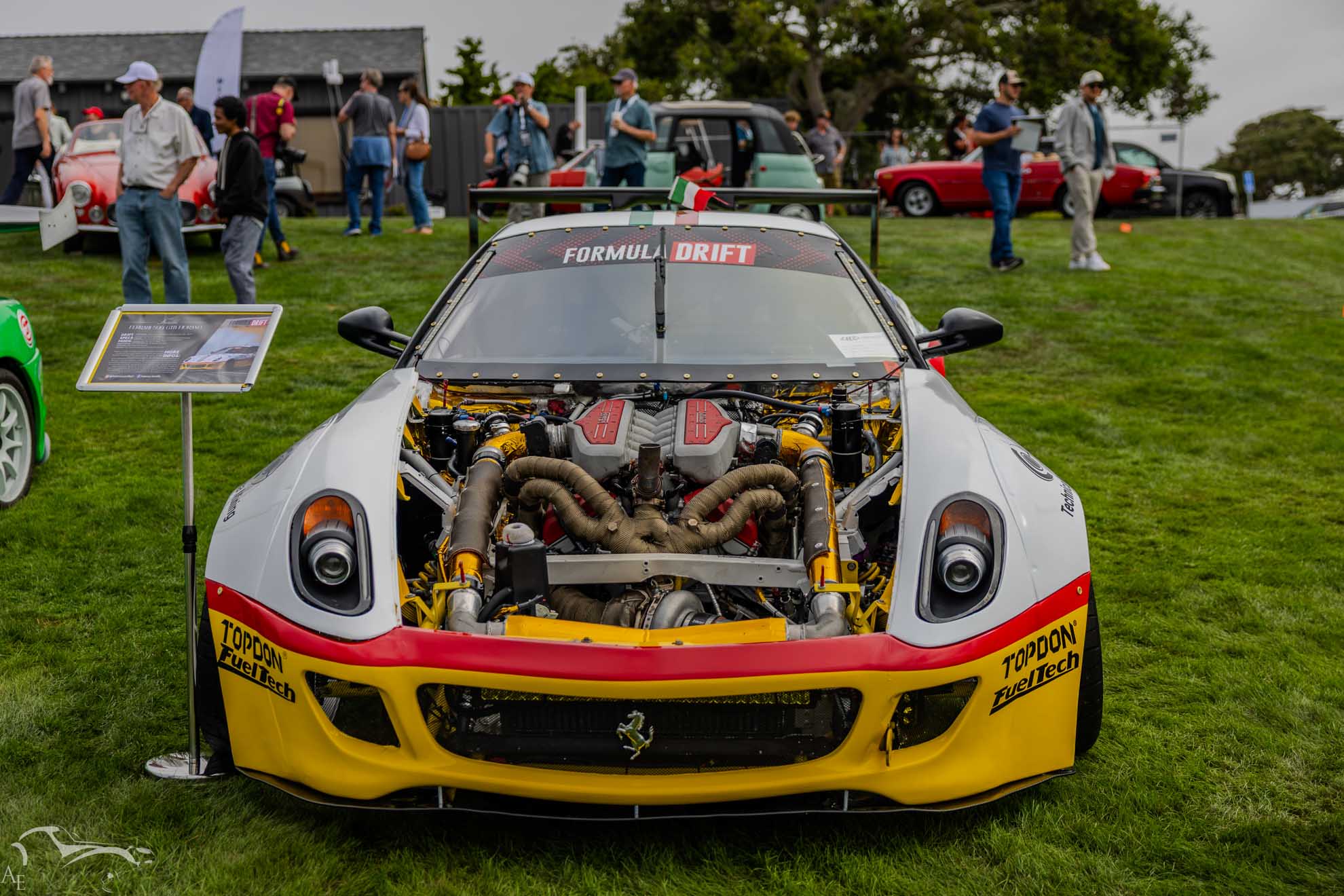 Ferrari 599 GTB Fiorano “Fiorella”, Federico Sceriffo Formula Drift car