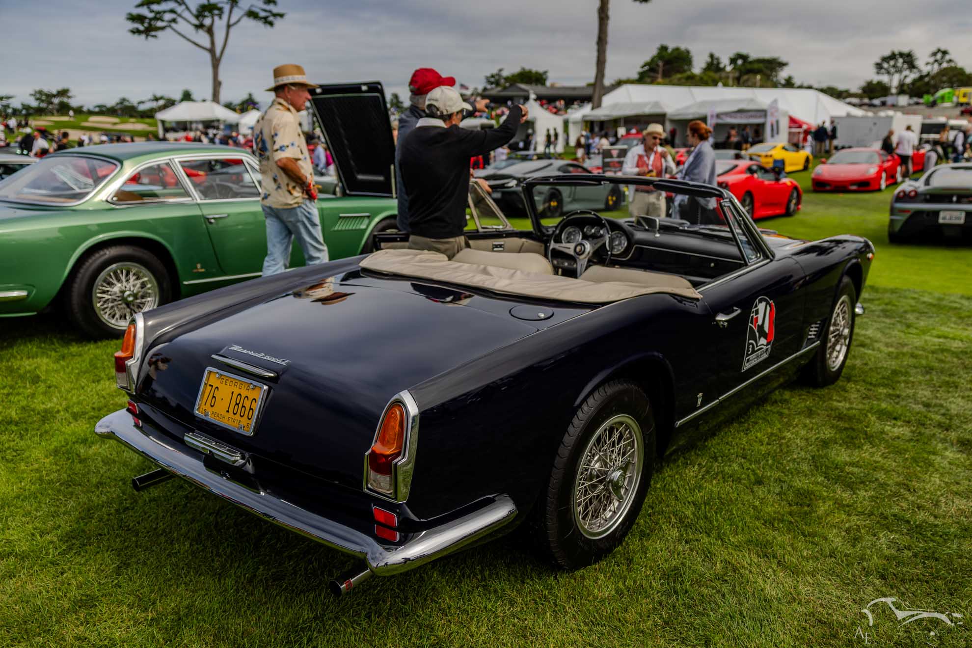 Phil White’s 1959 Maserati 3500 GT Vignale Convertible Prototype, chassis 101.505, 2025 Chairman’s Award