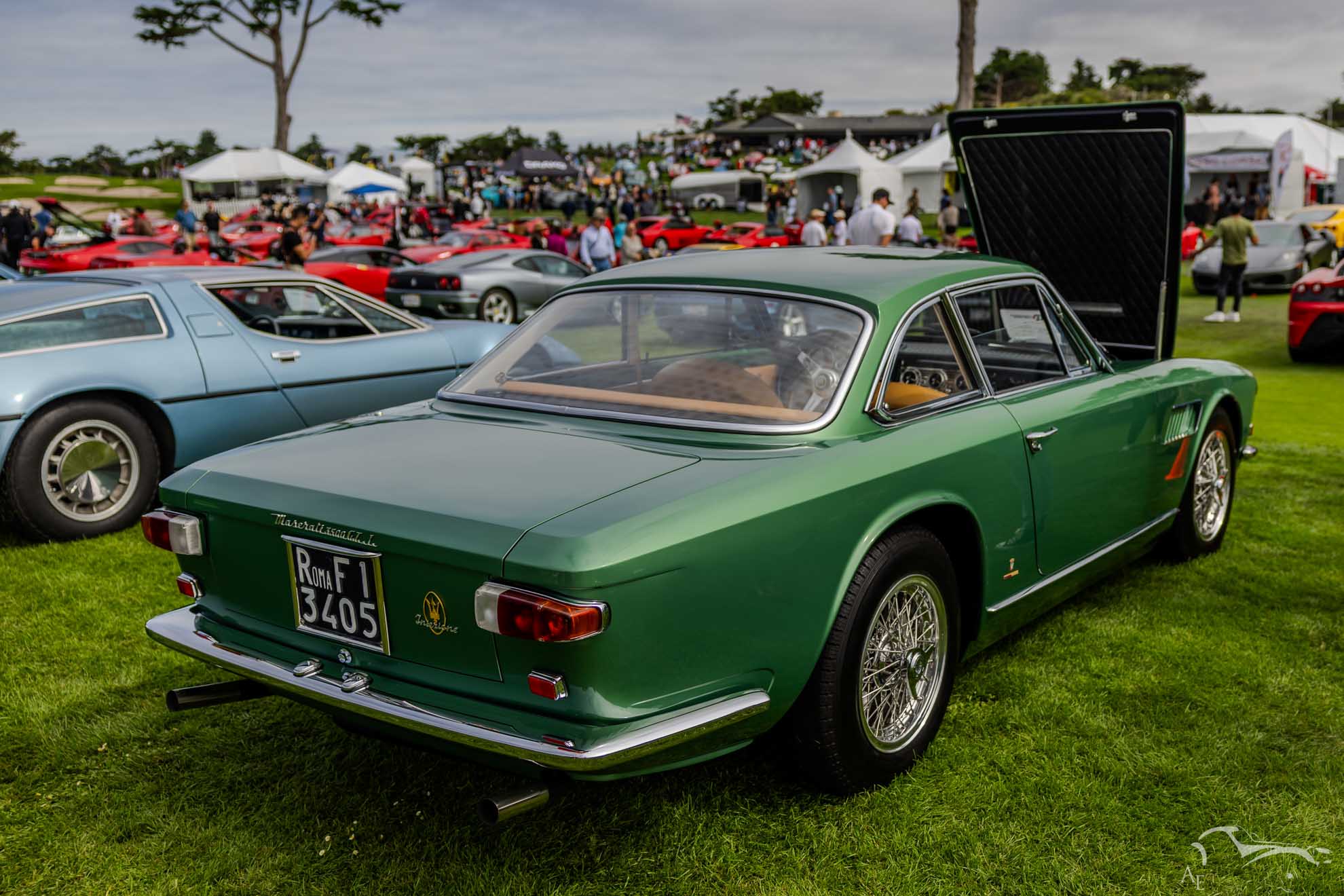 Green Maserati 3500 GTiS Sebring