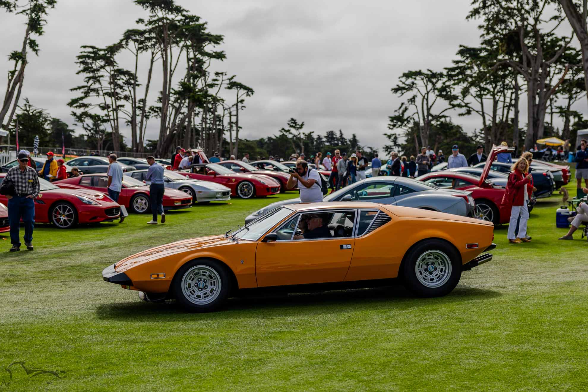 Orange De Tomaso Pantera