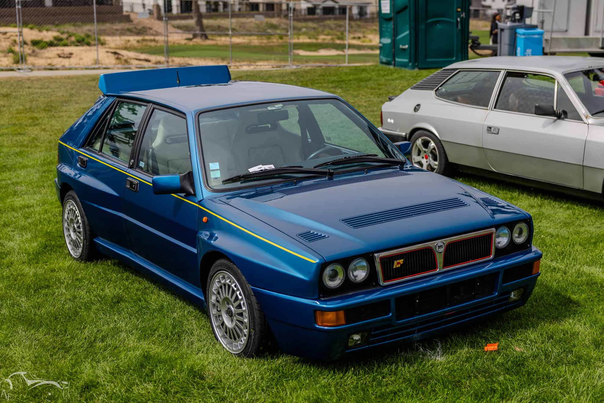 Blue Lancia Delta HF Integrale Evoluzione